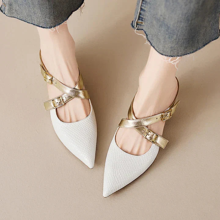 Zelle | Mules in Pelle Genuina