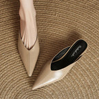 Mules in pelle Eneva