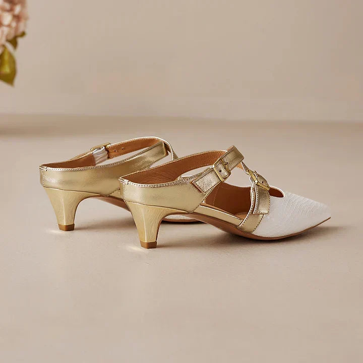 Zelle | Mules in Pelle Genuina