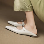 Alour | Mules in Pelle Genuina