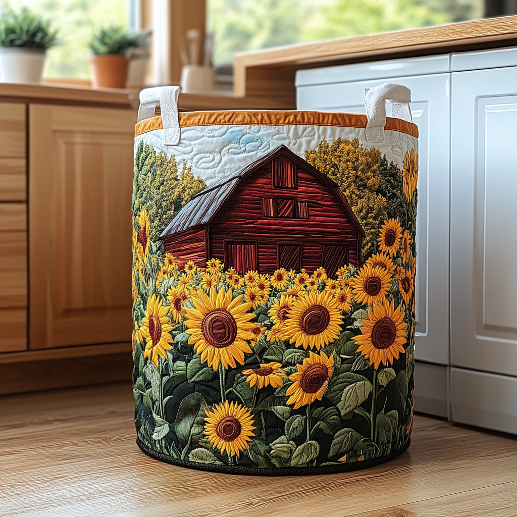 Cesto portabiancheria Sunflower Barn