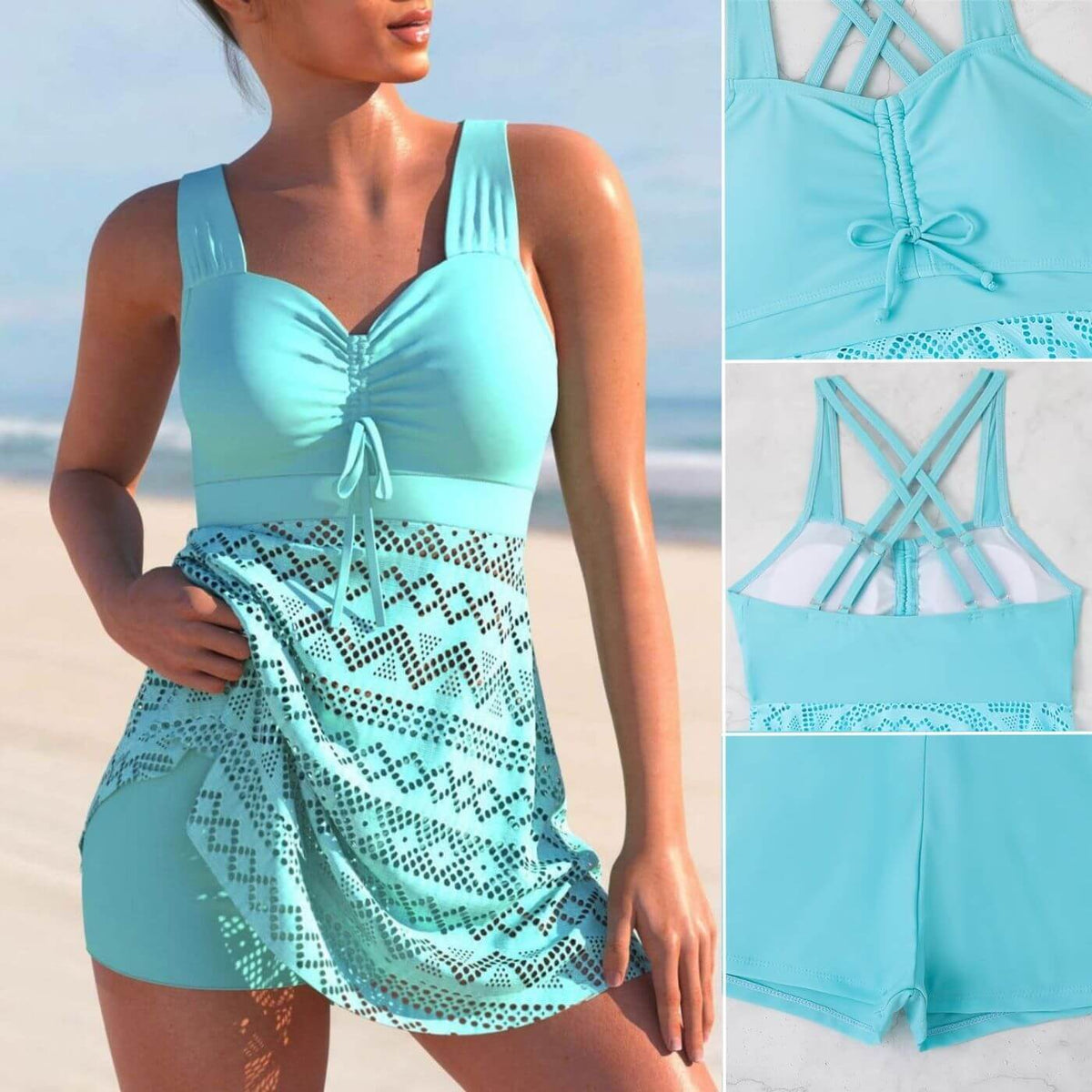 Grace | Tankini Arricciato