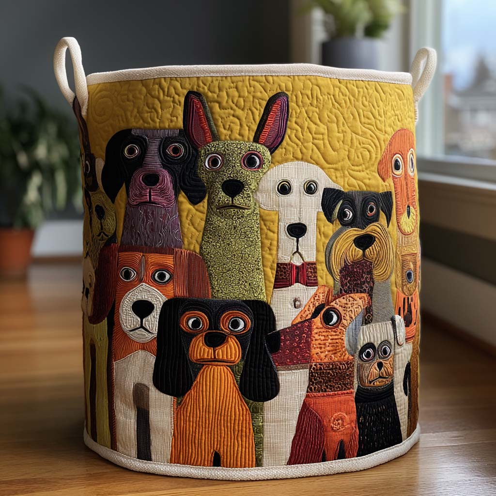 Cesto portabiancheria Whimsy Woofs