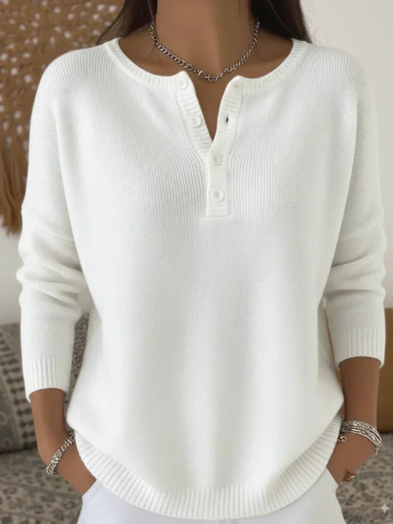 Helena | Jersey Bottoni Henley