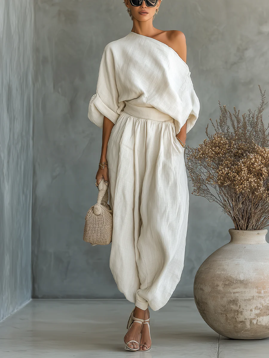 Mila | Completo 2 Pezzi Spalle Scoperte