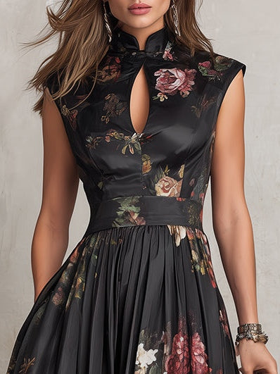 Sienna | Abito midi floreale