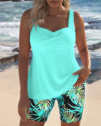 Daphne | Tankini Corto a Righe