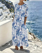 Emma | Abito Midi Vintage Floreale