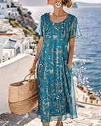 Maria | Abito Midi Eleganza Vintage