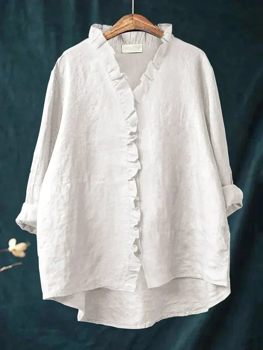 Sanela | Camicia Casual in Lino