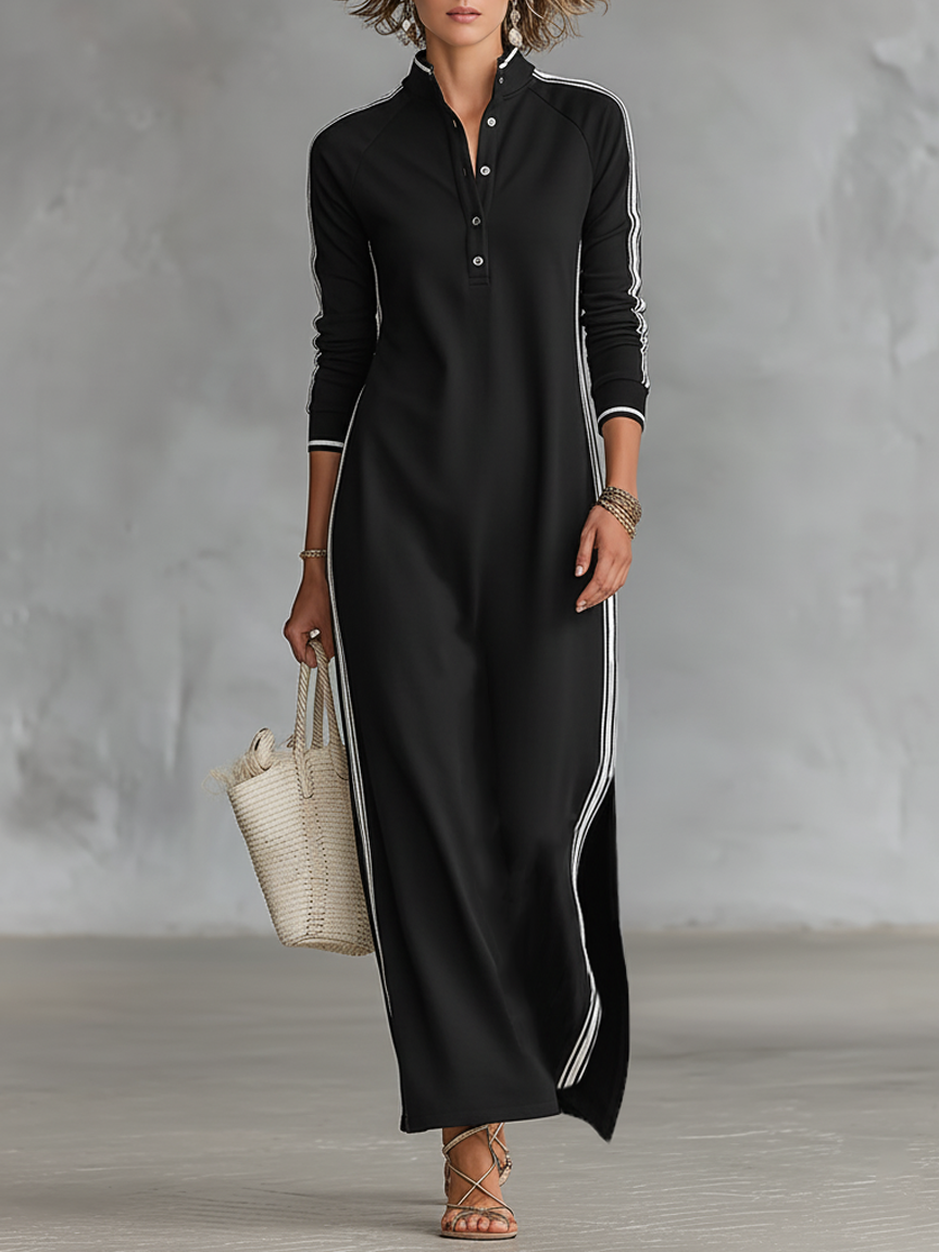 Elena | Abito Maxi in Felpa