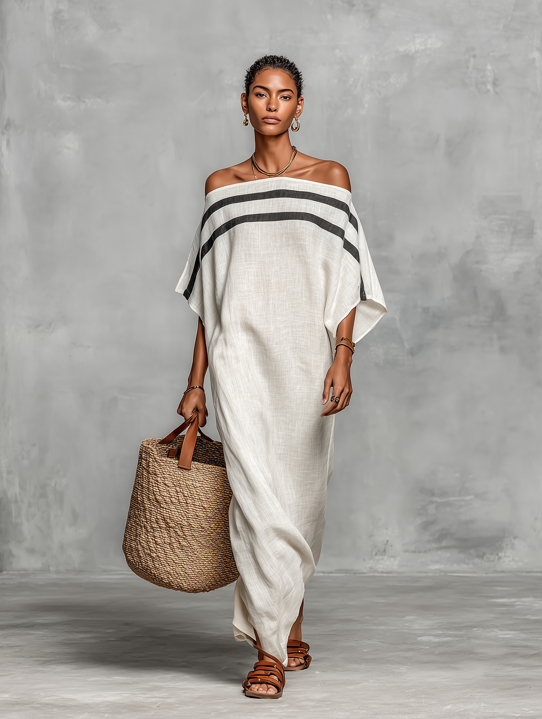 Viola | Abito Maxi Spalle Nude