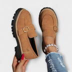 Lora™ | Mocassini Casual a Punta Tonda