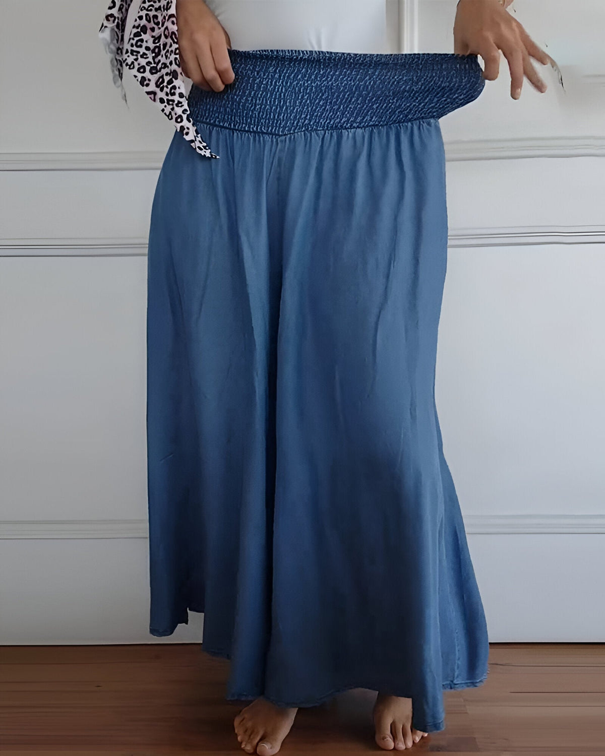 Alva | Pantaloni comodi vita elastica