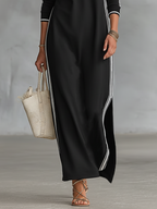 Elena | Abito Maxi in Felpa