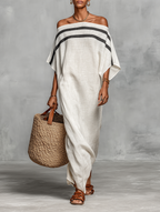 Viola | Abito Maxi Spalle Nude