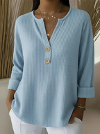 Lucía | Maglietta Henley Bottoni