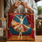 Borsa Artigianale Ballerina Elegante