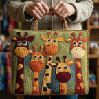 Borsa Artigianale Giraffa Elegante