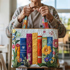 Borsa Artigianale Biblioteca Fiorita