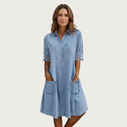 Wonda | Abito Camicia in Denim