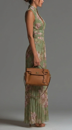 Zsófia | Jumpsuit Chiffon Verde