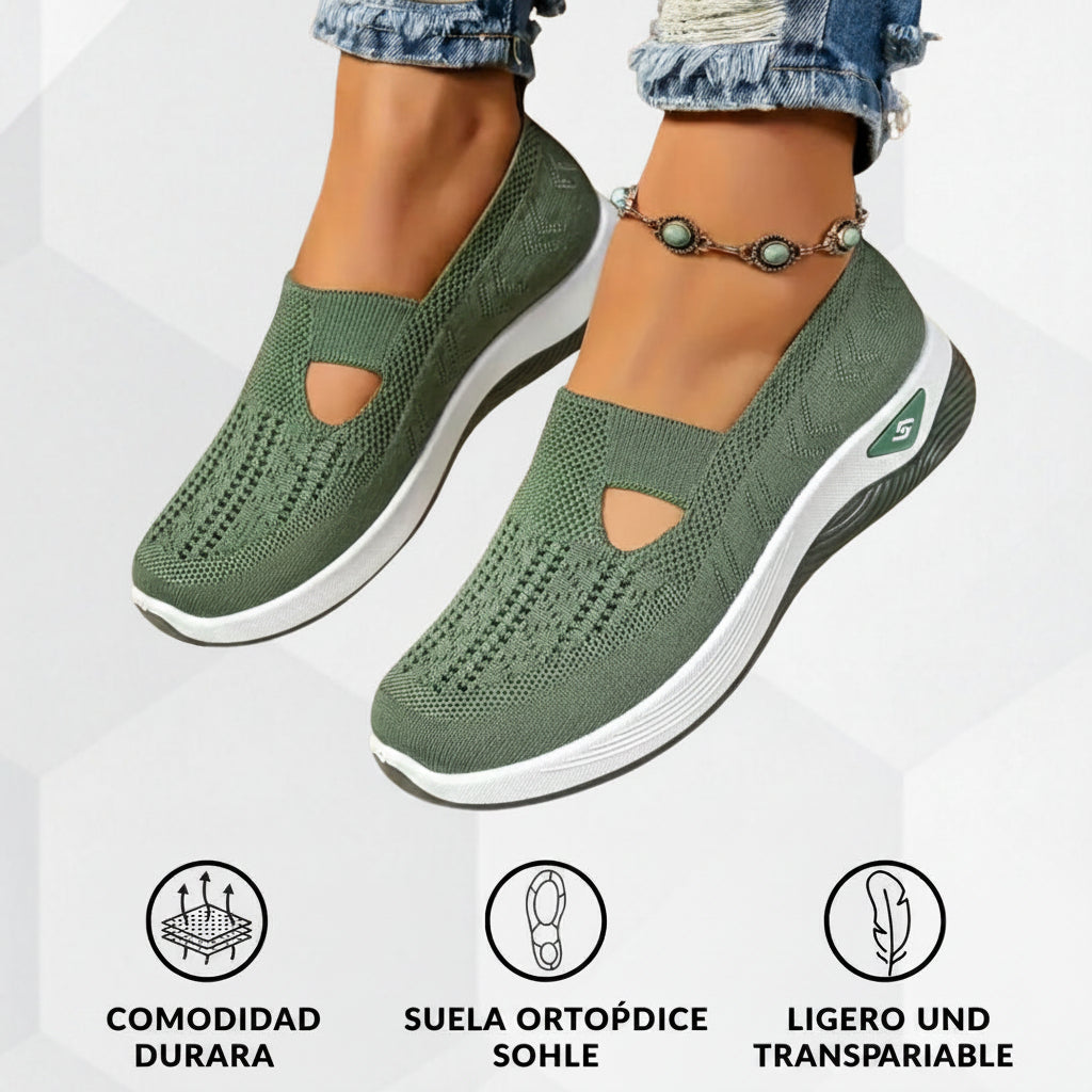 AZELIA™ | Sneaker Slip-On con Ammortizzazione di Massimo Comfort