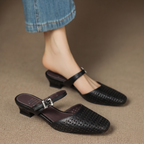 Ovia | Mules in Pelle Genuina