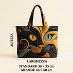 Borsa Trapuntata Gatto Misterioso