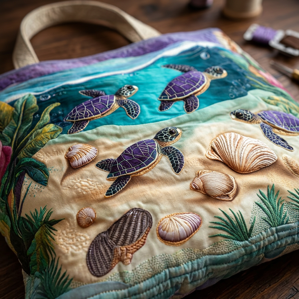 Borsa Trapuntata Fantasia Laguna