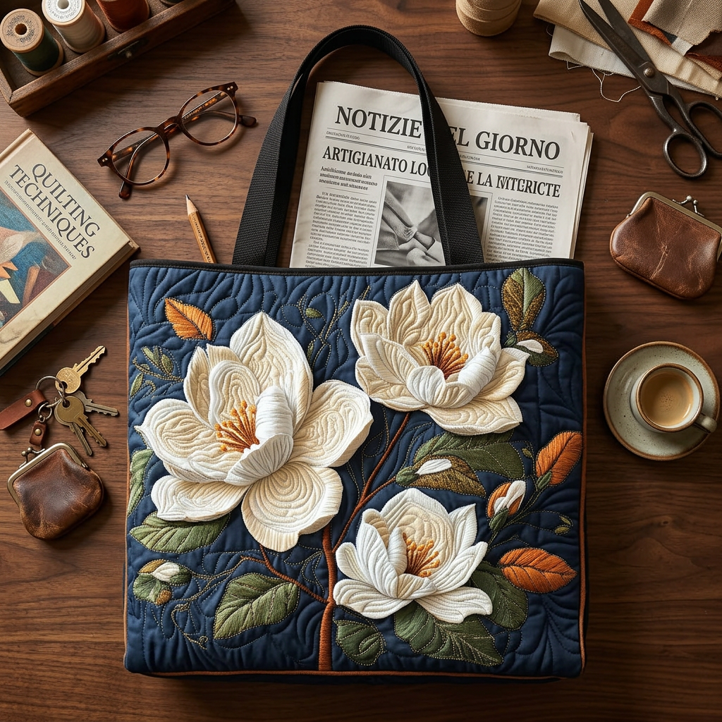 Borsa Trapuntata Magnolia Delicata