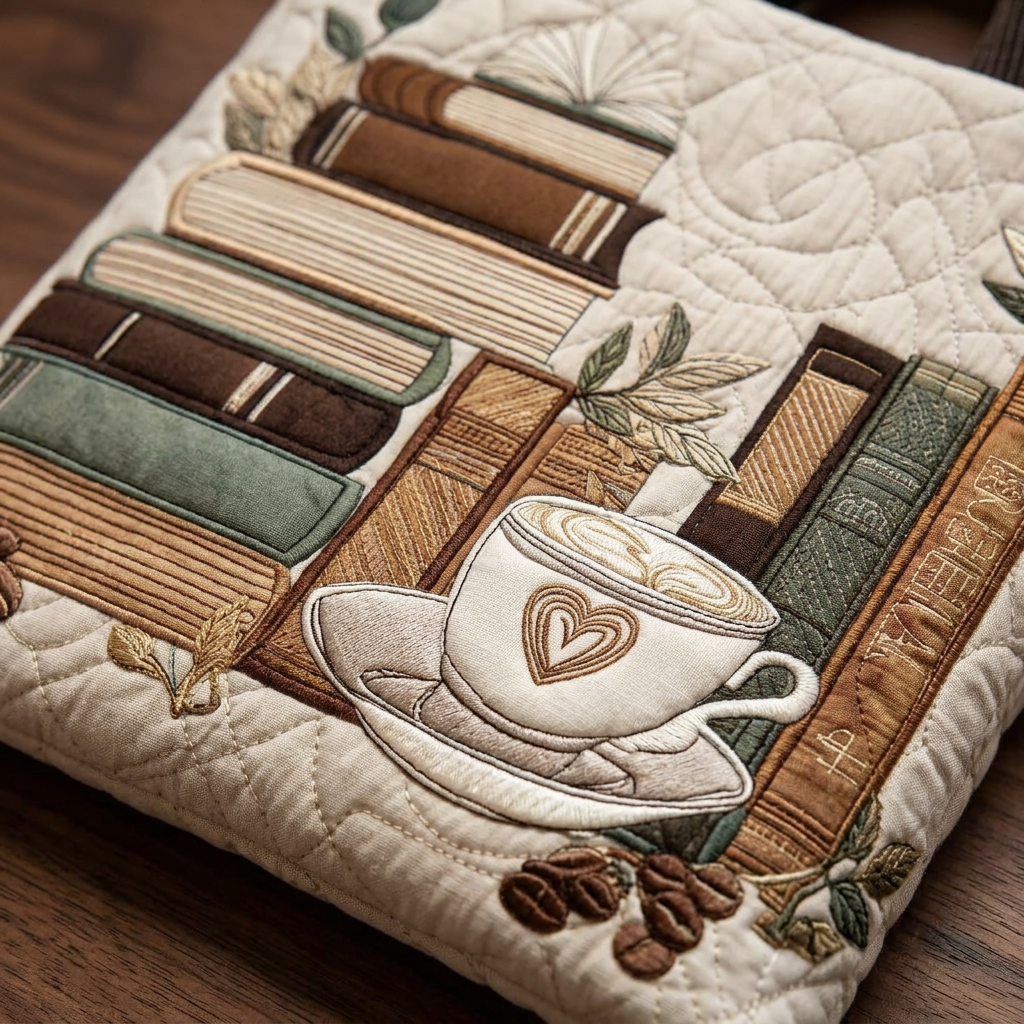 Borsa Artigianale Motivo Caffè