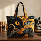Borsa Trapuntata Gatto Misterioso