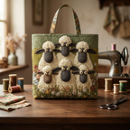 Borsa Trapuntata Cinque Pecore