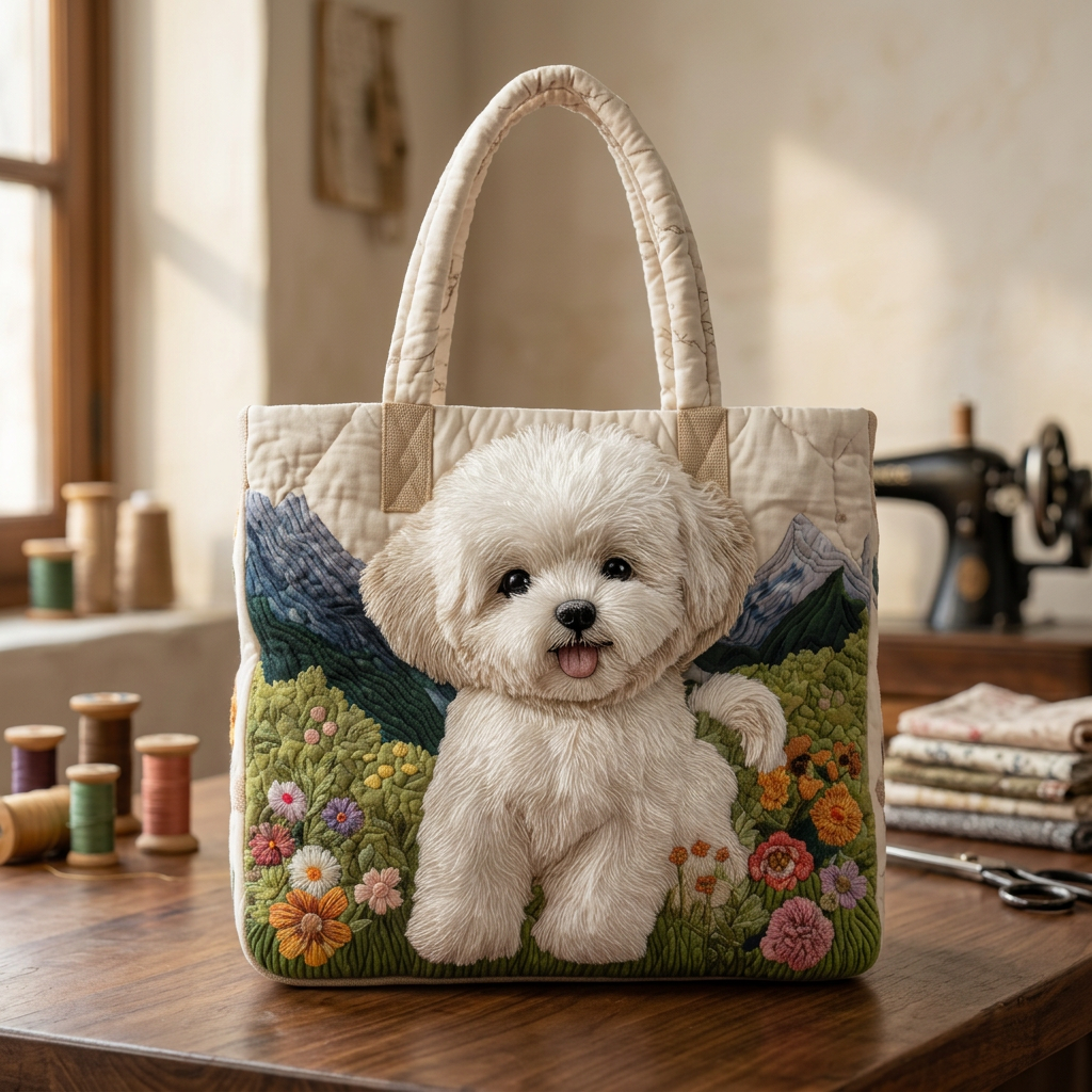 Borsa Artigianale Cane Magico