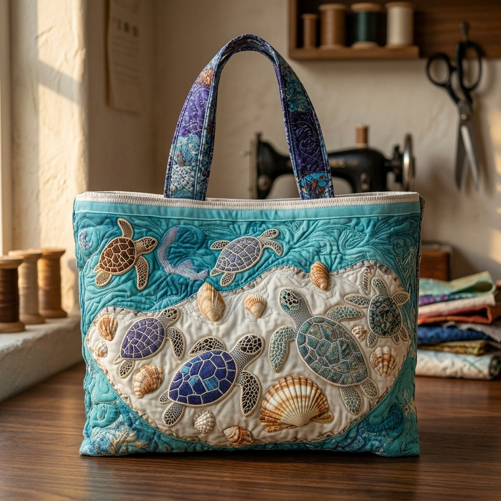 Borsa Trapuntata Tartarughe