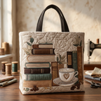 Borsa Artigianale Motivo Caffè