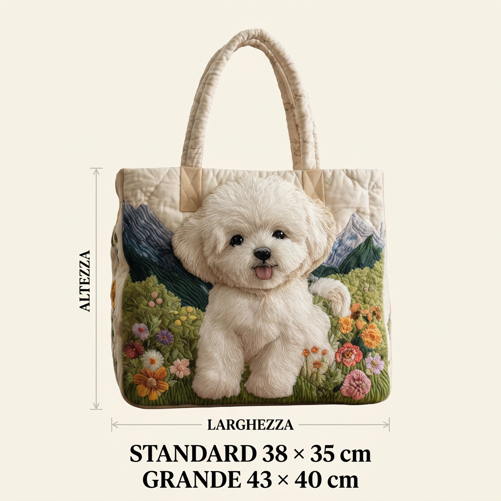 Borsa Artigianale Cane Magico