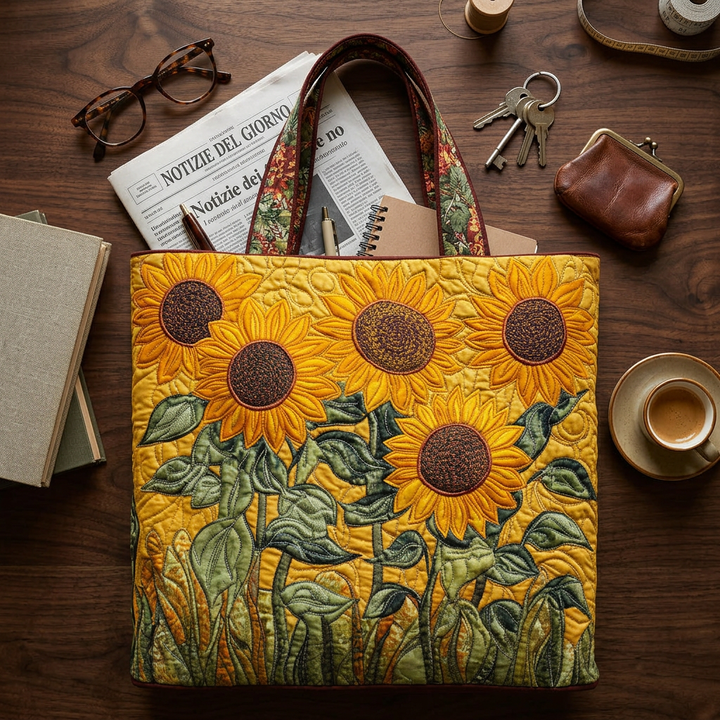 Borsa Artigianale Girasole
