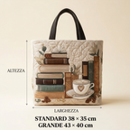 Borsa Artigianale Motivo Caffè