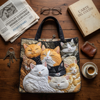 Borsa Trapuntata Gattini Addormentati