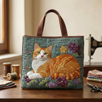Borsa Trapuntata Gatto Rosso