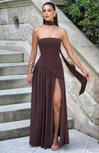 Zadie | Abito Lungo Eleganza Floreale