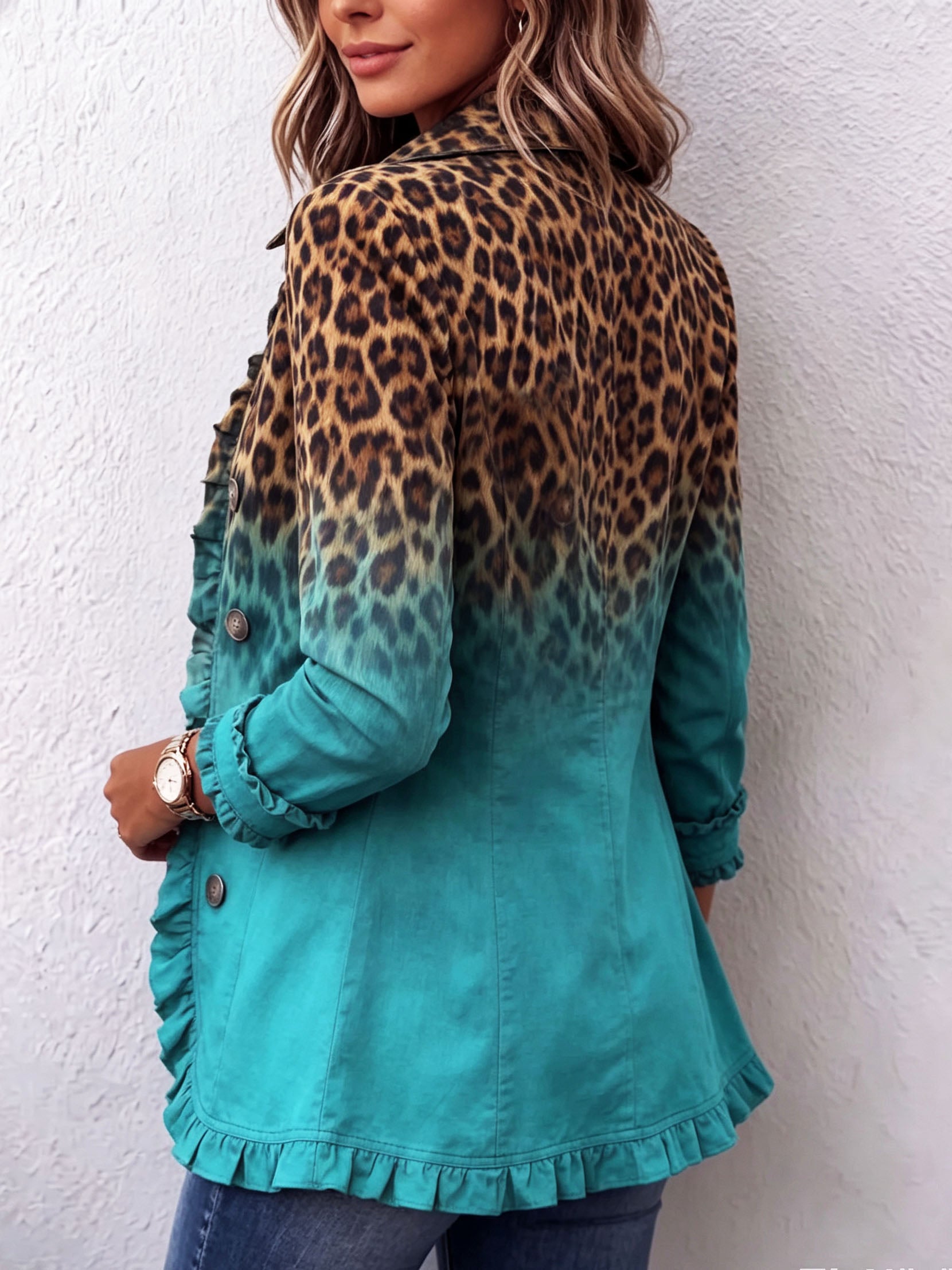 Mercedes | Giacca Blazer Leopardo