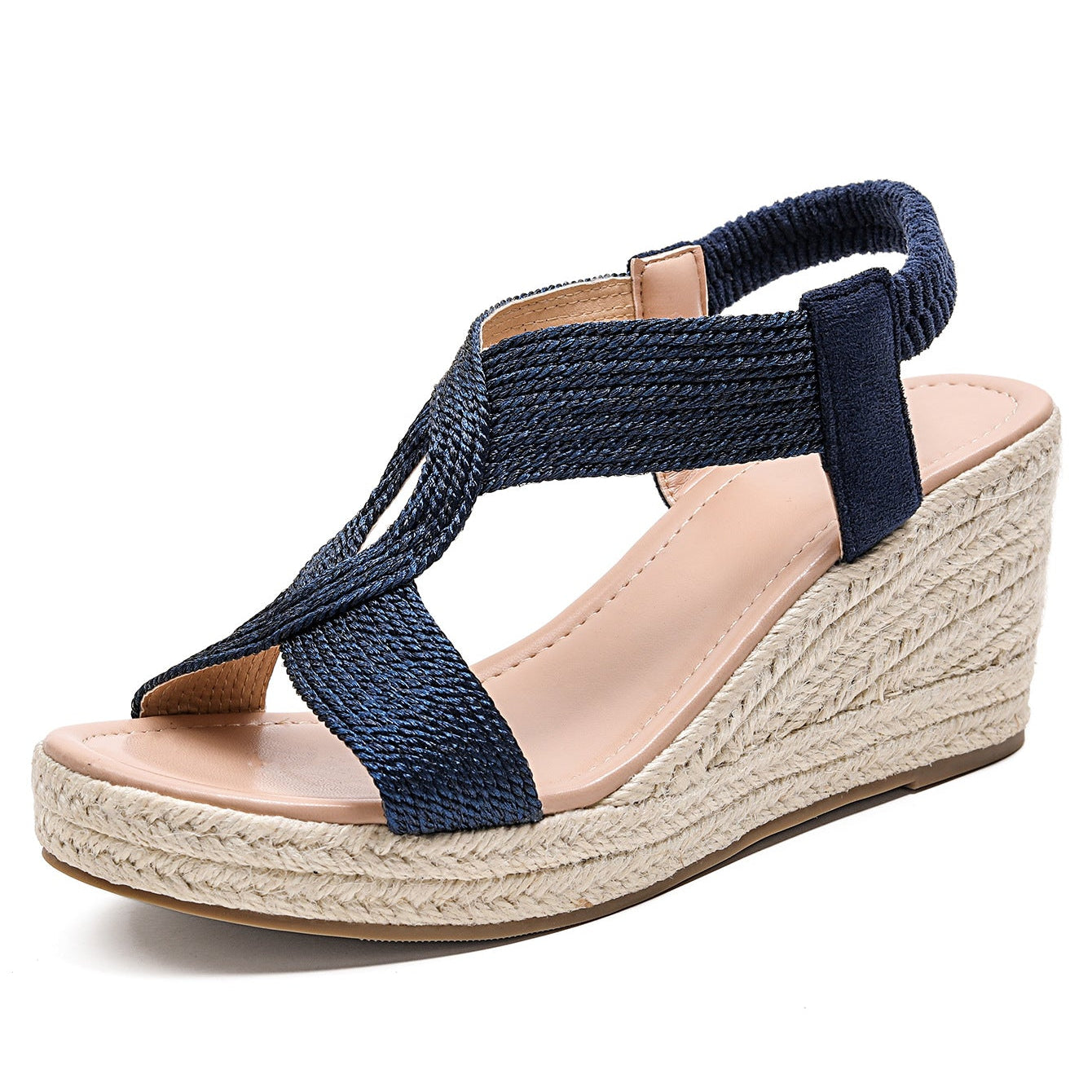Aroa™ | Sandali con Zeppa Intrecciati Artigianali